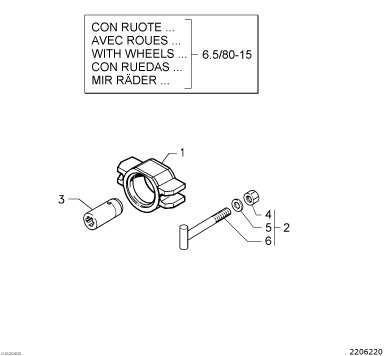 00003879 ΠΟΛΥΣΦΗΝΟ ΣΥΝΔΕΣΕΩΣ ΦΡΕΖΗΣ GOLDONI 22