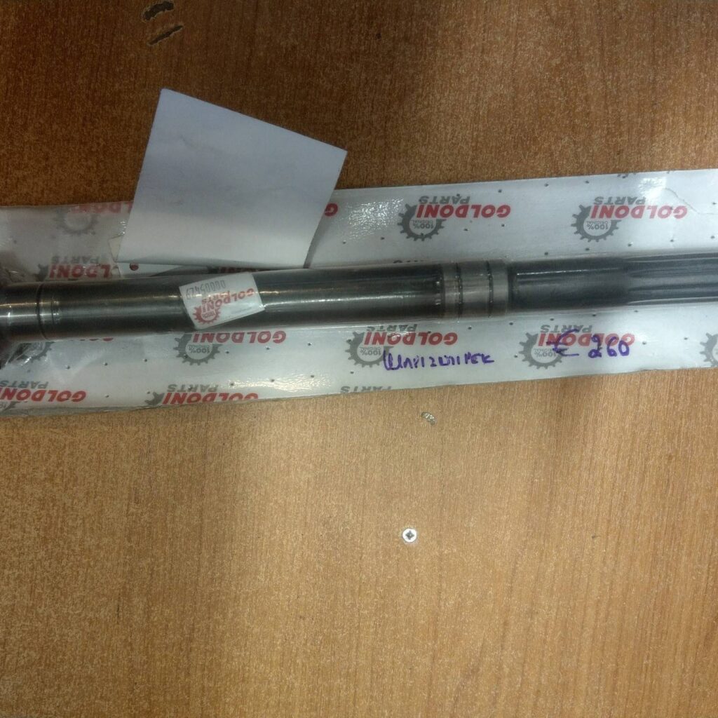 00005429 ΜΠΡΙΖΝΤΙΡΕΚ GOLDONI 240 Euro RS Mod. 22, 26, 30, W40, 45. Mod. John Deere: Milenio 40R. ALBERO PRIMARIO FRIZIONE ΜΗΚΟΣ 370 ORIGINAL GOLDONI