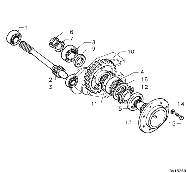 00018783 Pignone ridutt.R.posteriore Goldoni star 3050-3060v z=11