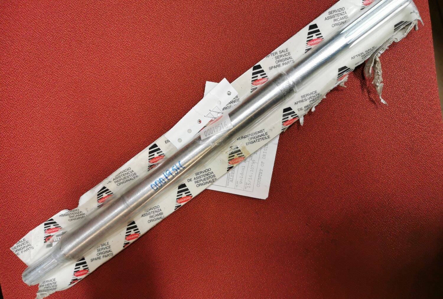 00019516 albero comando pompa goldoni shaft control pump, ΑΞΟΝΑΣ ΣΥΝΔΕΣΕΩΣ  ΑΝΤΛΙΑΣ ΥΔΡΑΥΛΙΚΟΥ  GOLDONI 3060