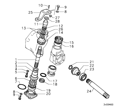 00019965 ΠΕΙΡΟΣ ΓΟΝΑΤΙΑΣ  PERNO GOLDONI 3460V FG0019965 ΝΟ 11