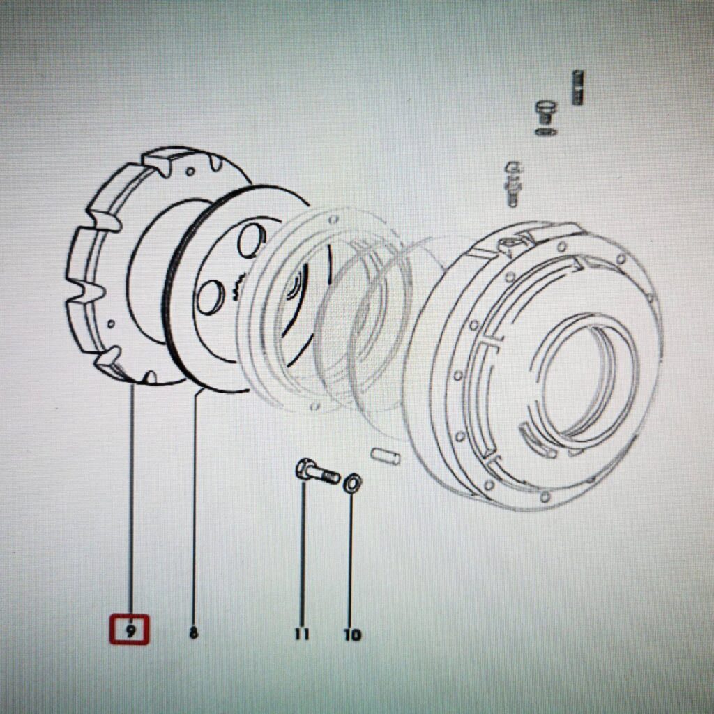 0.008.5159.0/30 ΠΛΑΚΑ ΠΛΕΥΡΑ ΔΙΣΚΩΝ ΦΡΕΝΟΥ AGROLUX F80 SAME DORADO FRUTTETO II