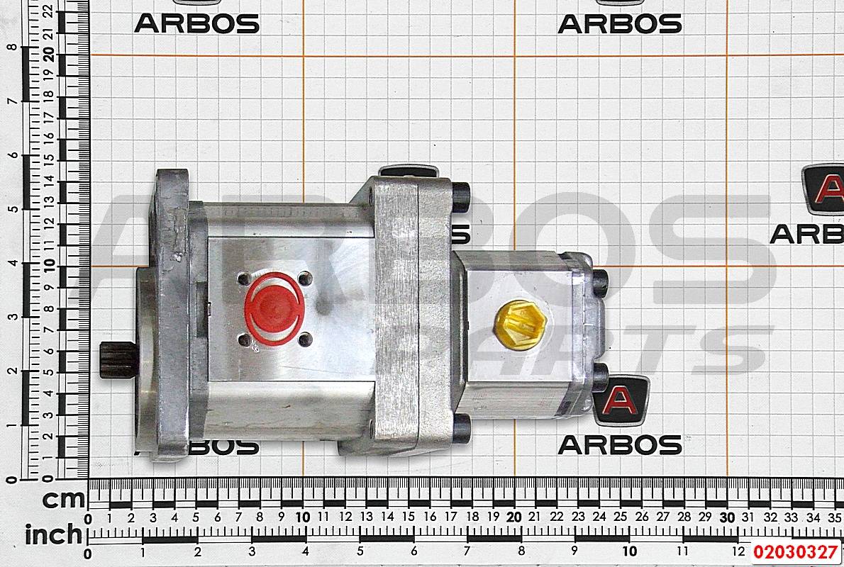 02030327 ΑΝΤΛΙΑ ΥΔΡΑΥΛΙΚΟΥ GOLDONI J.DEERE QUASAR SERIE C-STAR QUATROFOGLIO FG2030327 J.DEERE 1847F-2447F FG2030327