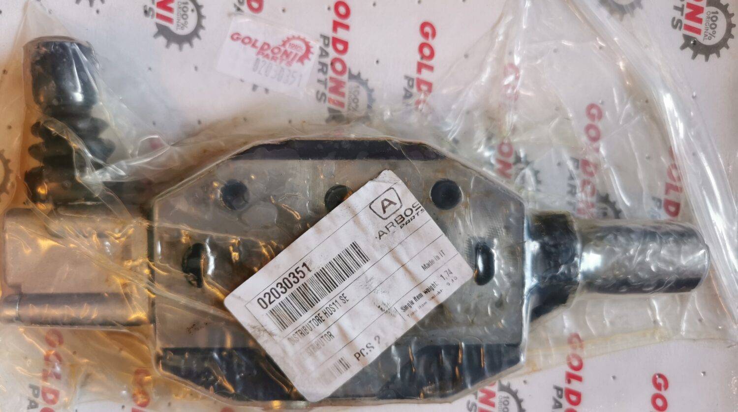 02030351 Distributore HDS11SE GOLDONI 20074120753 BUGHER ΔΙΑΝΟΜΕΑΣ ΛΑΔΙΩΝ ΥΔΡΑΥΛΙΚΩΝ IDEA FG2030351 JOHN DEERE