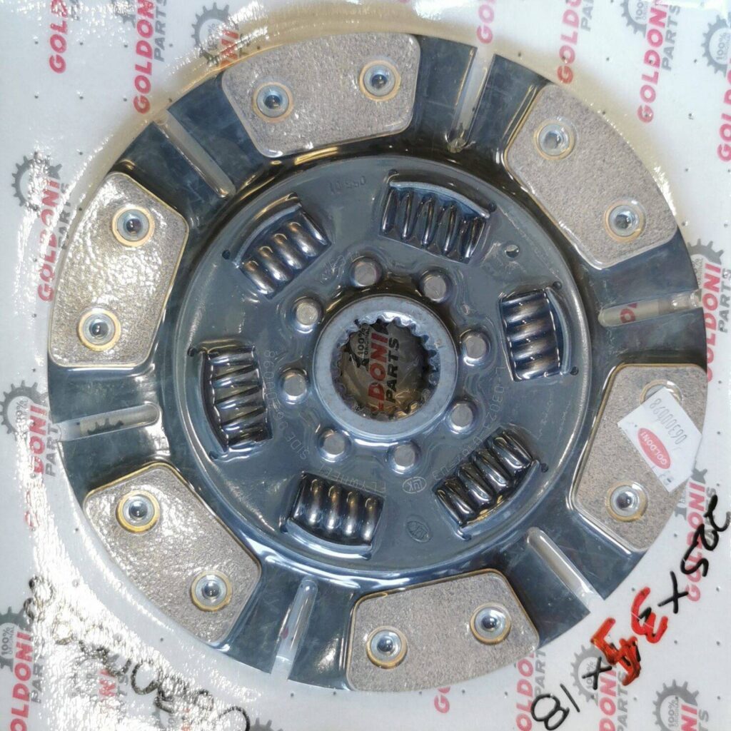 ΔΙΣΚΟΣ ΣΥΜΠΛΕΚΤΟΥ ΕΝΙΣΧΥΜΕΝΟΣ GOLDONI  - 3045 - 3050  - 3445 - 3450  - STAR 3050 / 3070/V  - SERIE COMPACT 614 225X35X18 ME TAKAKIA LUK MADE IN GERMANY 06300098  323058210 LUK