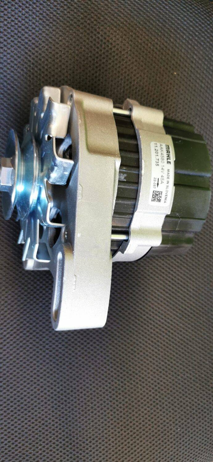 1157.269 ALTERNATOR LOMBARDINI LDW602-1204-1404-DEUTZ F4M1008 1157.360 VM  38522072A - 38522239F ΑΛΤΕΝΕΙΤΟΡ LOMBARDINI MAHLE ORIGINAL Δυναμό  14V, 45Α MAHLE