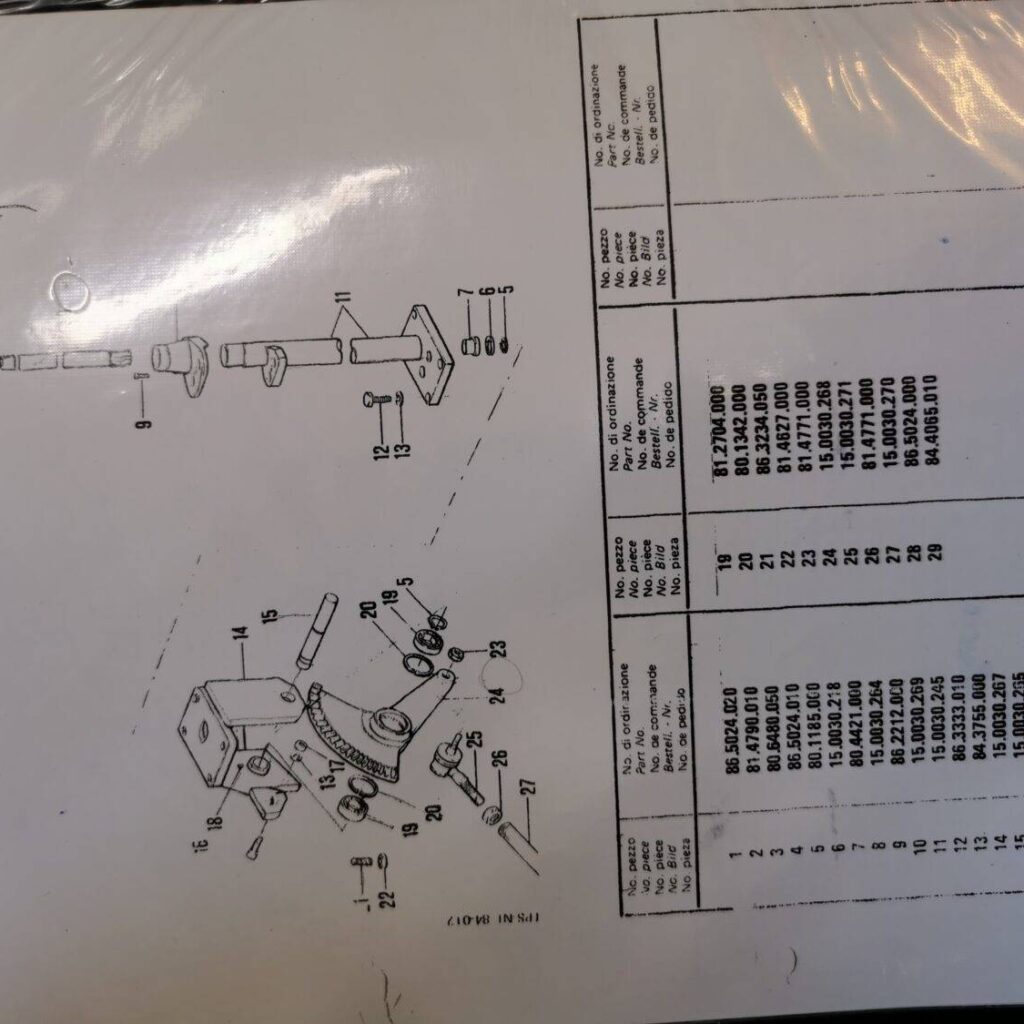 Settore Dentato - Originale BCS - F0150030268 ΕΠΙΛΟΓΕΑΣ ΤΙΜΟΝΙΟΥ FERRARI 1100