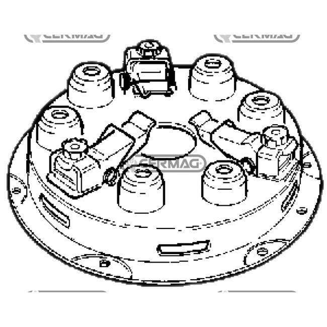 Συμπλέκτης 215mm για Goldoni 238-240-1038