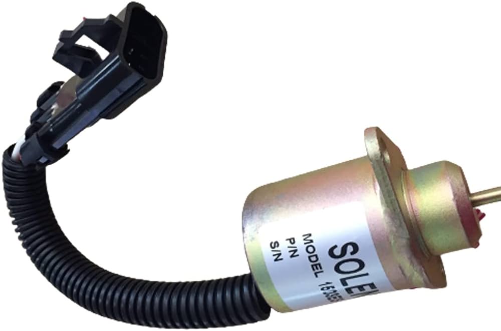 1503ES-12A5UC9S Kubota V1505 D1505 Diesel Engine Stop Solenoid