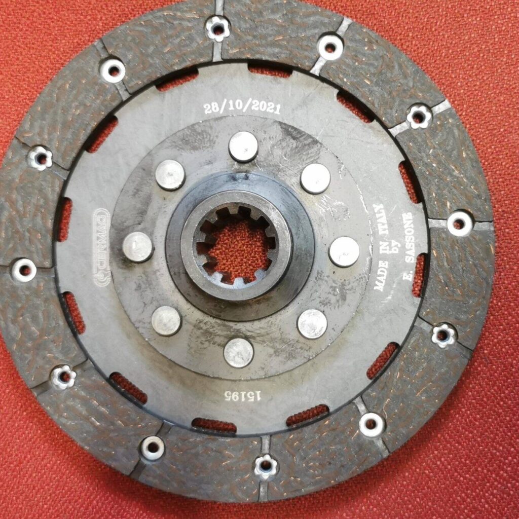 Disco frizione rigido 155x114x1,5 22x18x3,5 10 cave disco frizione per BERTOLINI ΔΙΣΚΟΣ ΣΥΜΠΛΕΚΤΟΥ