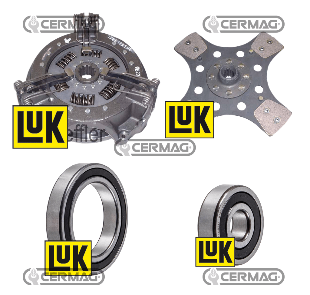 ΔΙΣΚΟΣ ΠΛΑΤΩ JDEERE 5415 5515 5615 / CLAAS NECTIS 257,247,257 ME ΑΥΤΟΜΑΤΗ ΡΕΒΕΡΣΑ LUK GERMANY6000105784 | 280 mm