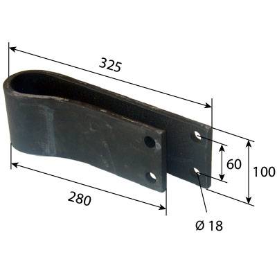 ΛΑΜΑ Ευαισθησίας  ΥΔΡΑΥΛΙΚΟΥ  MF 394-3210 LANDINI-McCORMIC 55 NEW HOLLAND TC1825299M1