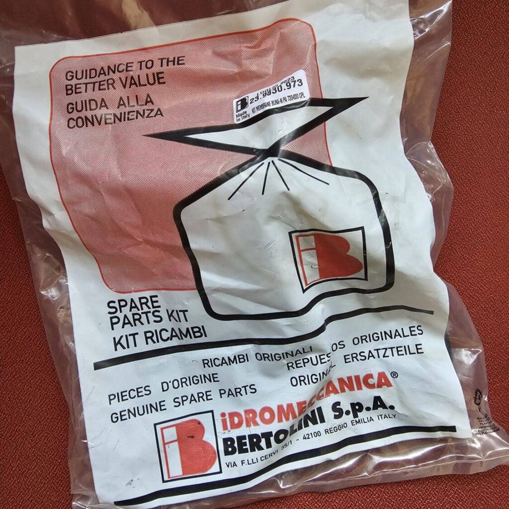 ΣΕΤ ΕΠΙΣΚΕΥΗΣ ΜΕΜΒΡΑΝΕΣ ΣΕΤ  Bertolini PA 730-830 TIFONE