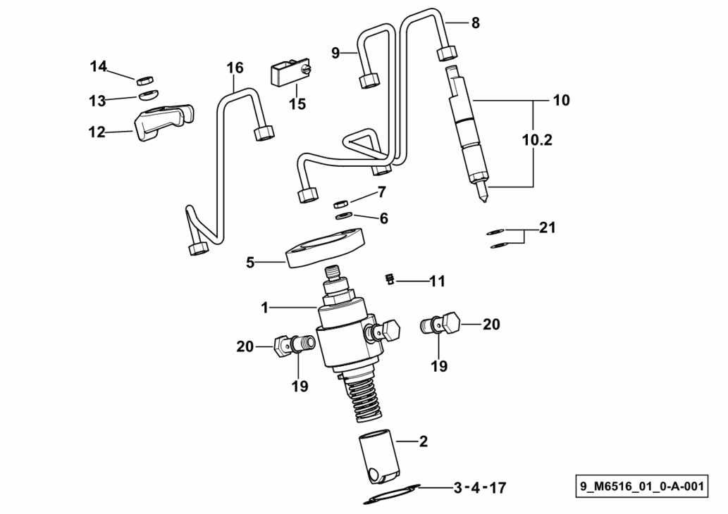 0414396005 bosch 2.4619.270.0/10 αντλία πετρελαίου BOSCH PFM1A90S2504 EURO II ZETOR SAME DEUTZ LAMBORGHINI New Original unit pump 0414396005 0 414 396 005 for Deutz 246192270
