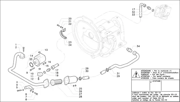 26610038 ΑΝΤΛΙΑ ΥΔΡΑΥΛΙΚΟΥ ANTONIO CARRARO TIGRONE 5500-SUPER TIGRE ΜΕ ΚΙΝΗΤΗΡΑ PERKINS 16LITRA ORIGINAL