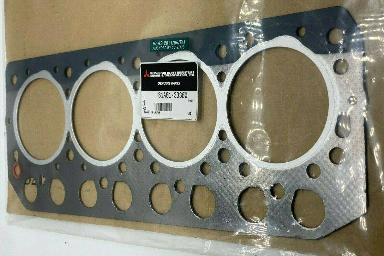 ΦΛΑΝΤΖΑ ΚΕΦΑΛΗΣ DEUTZ AGROKID  MITSUBISHI Mitsubishi 31A0133300 Head gasket S4L S4L2, SAME ORIGINAL MITSUBISHI 0.010.2635.2