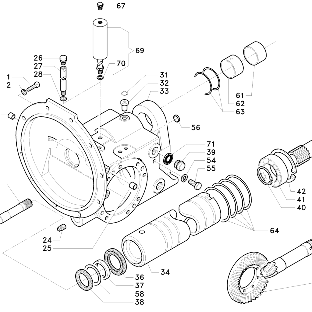 ΑΞΟΝΑΣ  ANTONIO CARRARO  TRX TRG TGF 10900