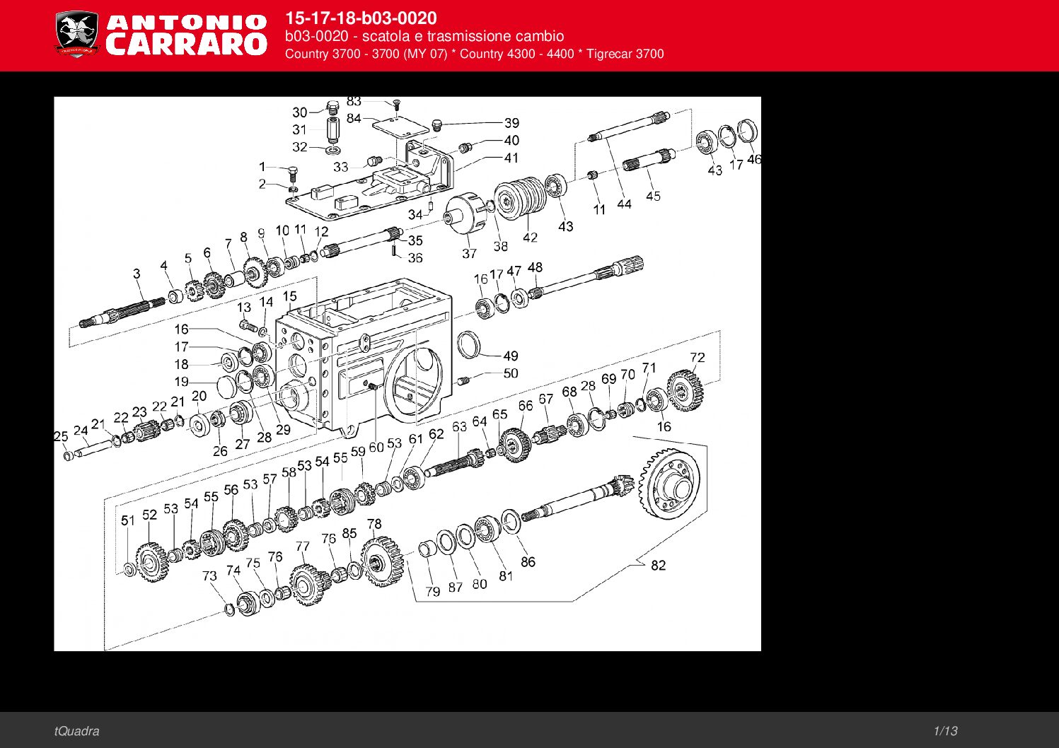32004046 ΓΡΑΝΑΖΙ ANTONIO CARRARO 3700-4400-4300