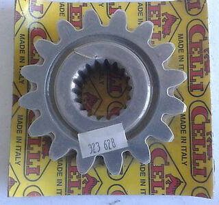 ΓΡΑΝΑΖΙ Ζ16  Ingranaggio Cambio Z 16 Fresa Celli Hv-Hf-Hff 135- 160 185-230 Codice 323628