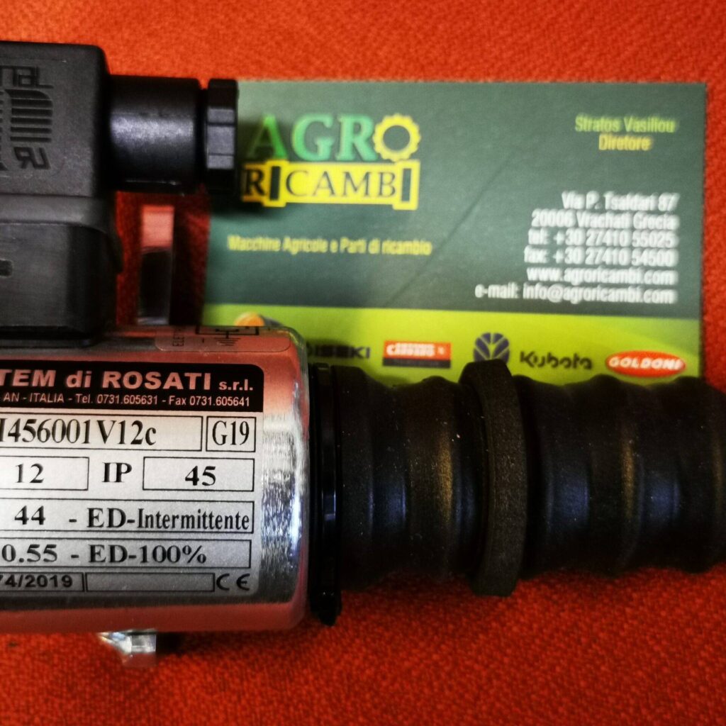 VM 33012019G ΗΛΕΚΤΡΟΣΤΟΠ ANTONIO CARRARO // ELETTROSTOP VM // stop solenoid valve antonio carraro