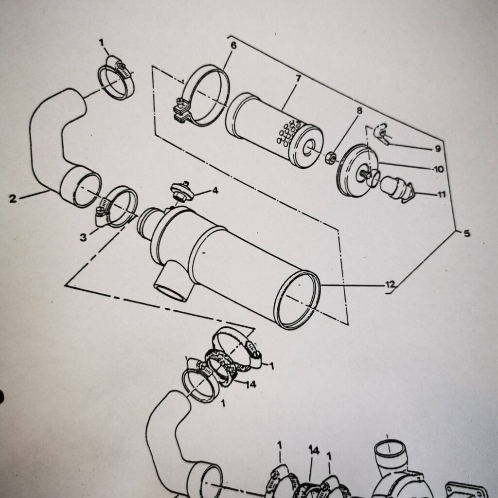 ΛΑΙΜΟΣ ΦΙΛΤΡΟΥ ΑΕΡΟΣ  EICHER 635-642 No 13 ΦΙΛΤΡΟ ΑΕΡΟΣ ΜΕ ΤΟΥΡΜΠΙΝΑ