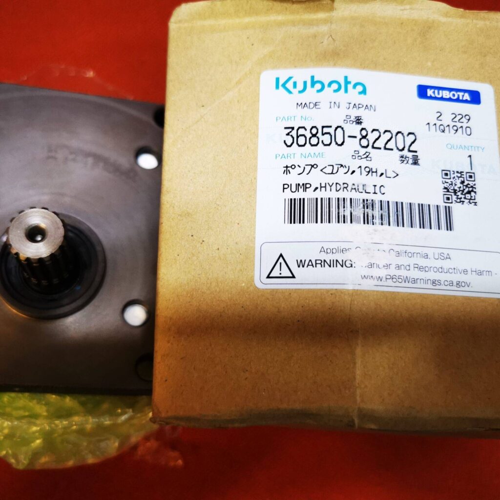 36850-82202 ΑΝΤΛΙΑ ΥΔΡΑΥΛΙΚΟΥ KUBOTA Μ7030-Ν // PUMP  HYDRAULIC ORIGINAL