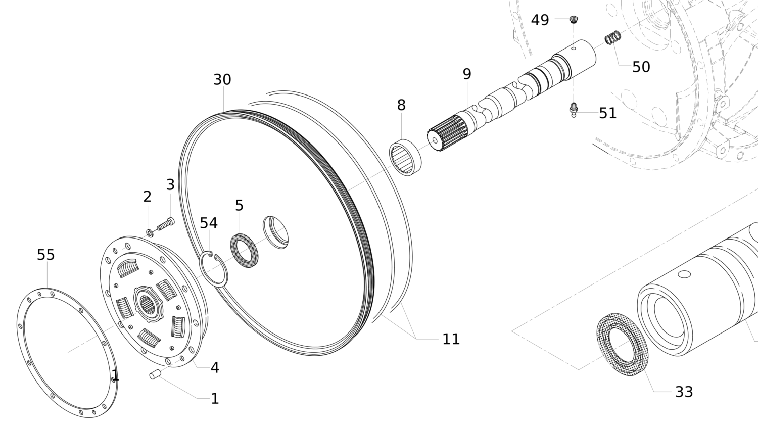 40110083 dumper antonio carraro TONY Giunto parastrappi ΔΙΣΚΟΣ PTO antonio carraro tony original nr4
