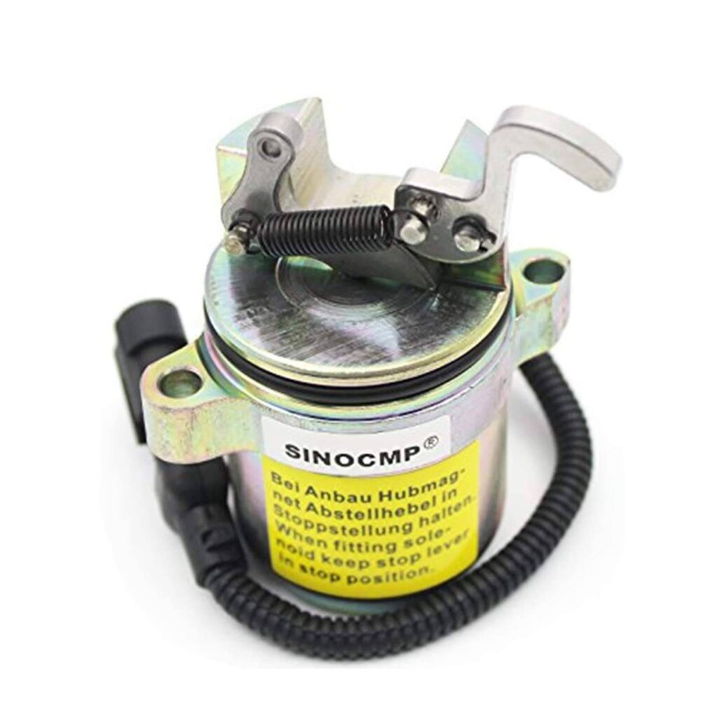 04287583 DEUTZ  ΗΛΕΚΤΡΙΚΟ ΣΒΗΣΤΗΡΙ  12V Stop Solenoid fits Deutz F2L2011 Engines F3-F4-replaces Deutz 04287583, 04272342-04287114  Stop Solenoid Valve 12V for Deutz 1011 2011 Engine Parts