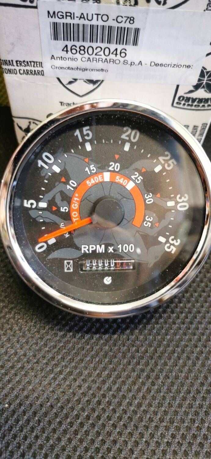 ΣΤΡΟΦΟΜΕΤΡΟ ΩΡΟΜΕΤΡΟ A.CARRARO TIGRONE 5800 JONA SUPER TIGRE 5800 TIGRE 3200  NR17
