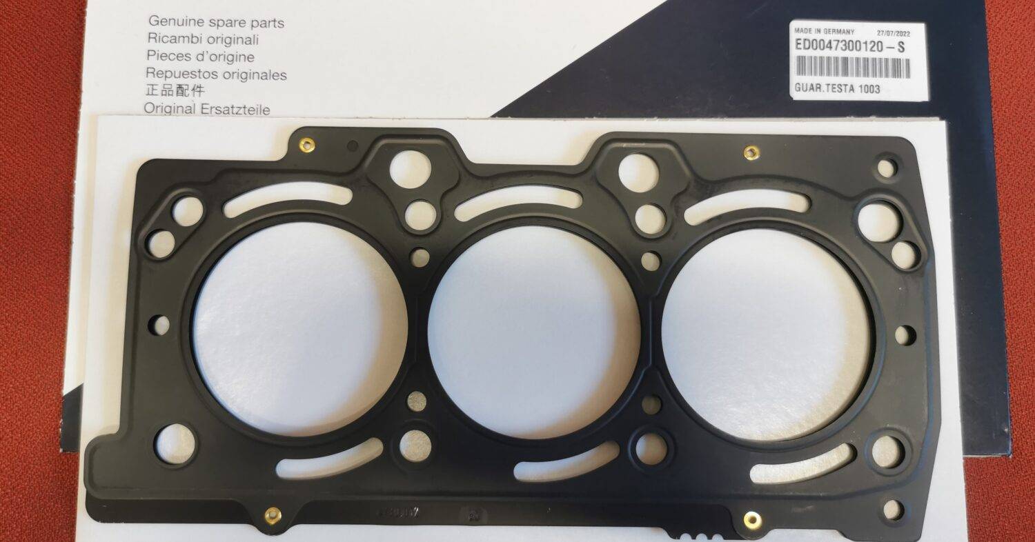 4730.012 Lombardini LDW 1003 Marine ΦΛΑΝΤΖΑ ΚΕΦΑΛΗΣ KDW 1003 Guarnizione testa / Head gasket 3HOLE ORIGINAL