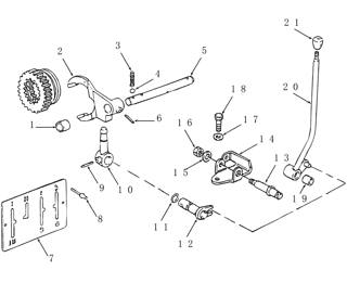 5161784 ΦΟΥΡΚΕΤΑ ΣΥΝΧΡΟΝΙΖΕ ΡΕΒΕΡΣΑΣ ΑΜΠΕΛΟΥΡΓΙΚΑ V & S  YOKE New.Holland parts 60-86S V DT, 4330V, 70-86 V DT, 50-86 V DT, 60-86 F DT, 60-86 F, 70-86S V DT, 60-86 V, 60-86 V DT, 3830, 60-86S V