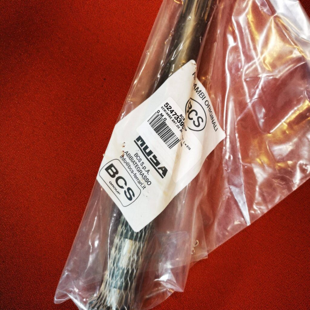 52473395 ΠΗΝΙΟ ΕΜ.ΤΡΟΧΟΥ ΔΕΞΙΟ BCS 400 dt DX30-40DT ΜΗΚΟΣ 315 & 7ΔΟΝΤΙΑ semiasse ant.dx30-40dt l=315