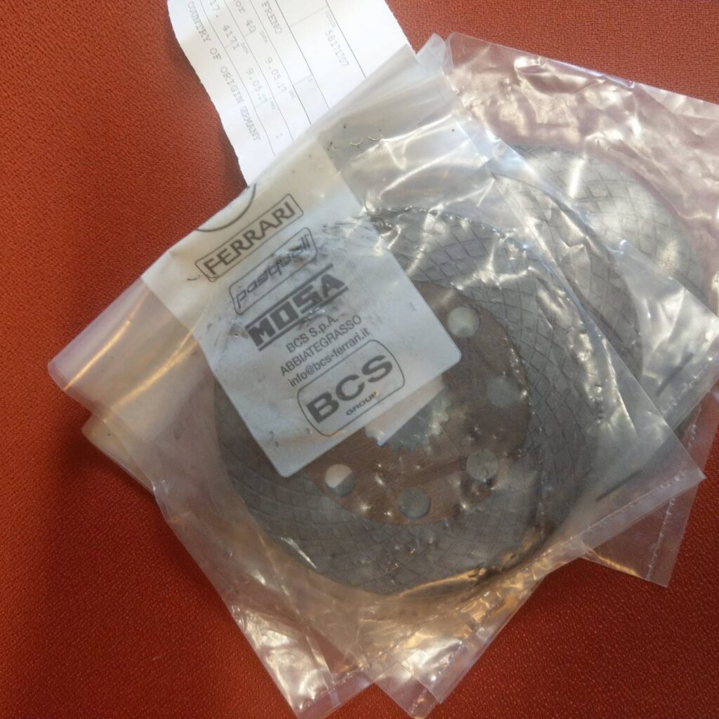 F58171707 ΔΙΣΚΟΣ ΦΡΕΝΩΝ BCS FERRARI RAPTOR 40   142X38X19 ΔΟΝΤΙΑ 58171707