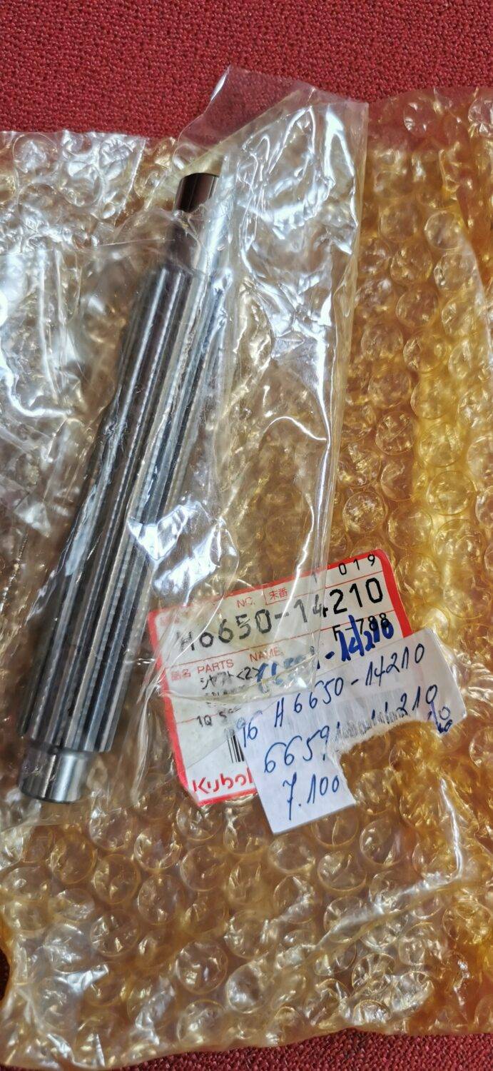 KUBOTA GEAR 13x17x18 B7100.B6100-66591-14210 ΑΞΟΝΑΚΙ 2ου ΣΑΣΜΑΝ ORIGINAL KUBOTA h6650-14210 66591-14210 h6650-84210 ORIGINAL JAPAN KUBOTA