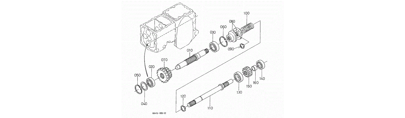 67001-14380 ΚΟΠΛΕΡ PTO B1750    NR 080	 CAM, ONE-WAY - CAM ONE WAY CLUTCH 67001-14380 Original Cam One Way Clutch Suitable for tractor models Kubota B1550D, B1750D, B4200D