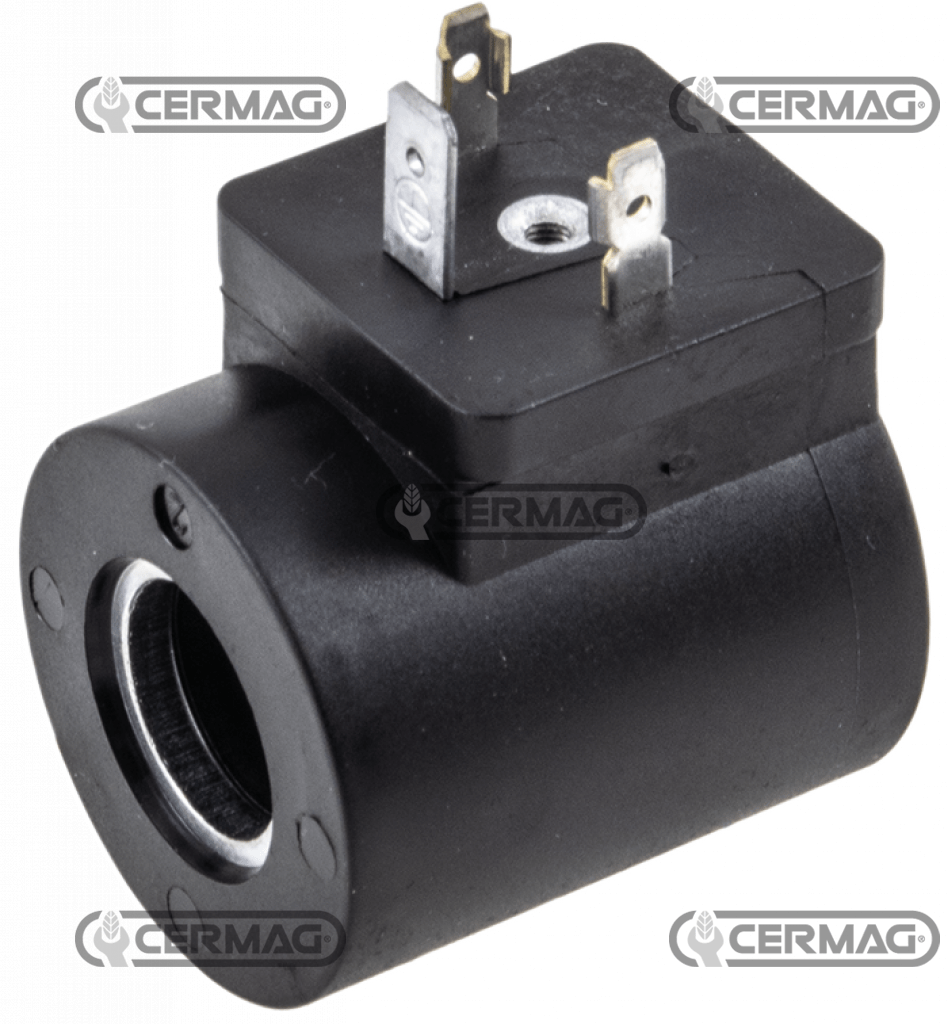 ΜΠΟΜΠΙΝΑ REXROTH 12V coil FOR 15,75mm PIN NEW TYPE bobina tonda selettore 12V nuova