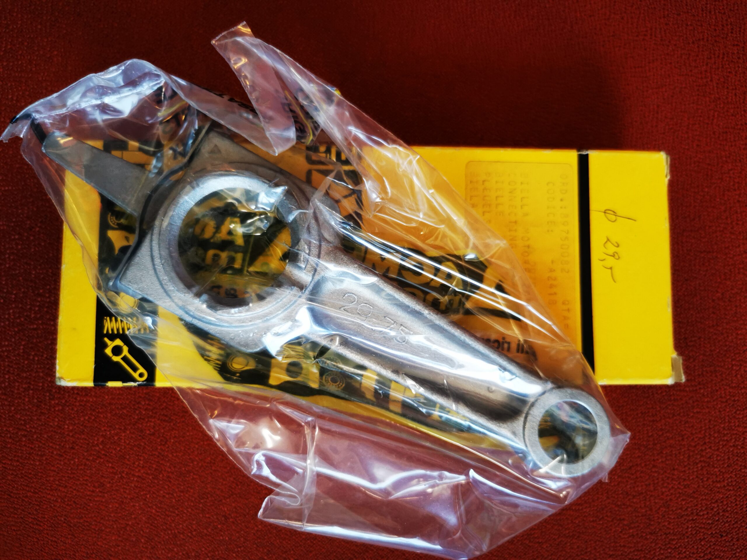 A-2417 ΜΠΙΕΛΑ ACME AL-215 // Biella motore ACME COMPLETA STD D.30 ALN-290-330