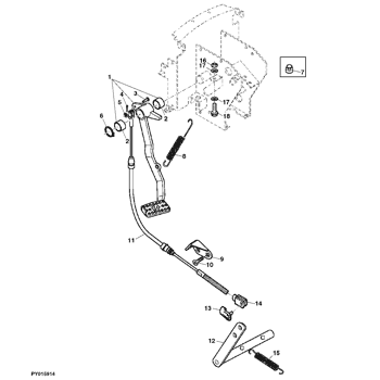 ER380378 JOHN DEERE - ER380378 - CABLE - CABLE ΝΤΙΖΑ ΣΥΜΠΛΕΚΤΟΥ JDEERE 5615F | 5515F | 5315F | 5215F | 5515 | 5415 | 5315 | 5215 ORIGINAL CARRARO NAL