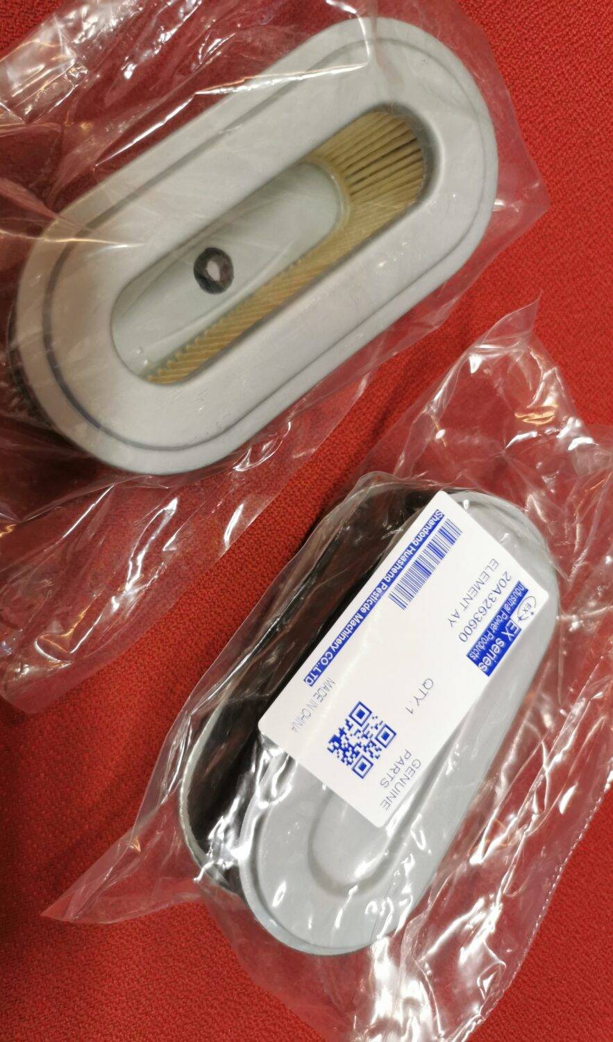 ΦΙΛΤΡΟ ΑΕΡΟΣ Air Filter for Subaru Robin EX13, EX17, EX21, SP170, SP210, 20A3263600, 2773260618, 2773261107, 20A-32636-00, 277-32606-18, 277-32611-07 includes foam pre cleaner wrap