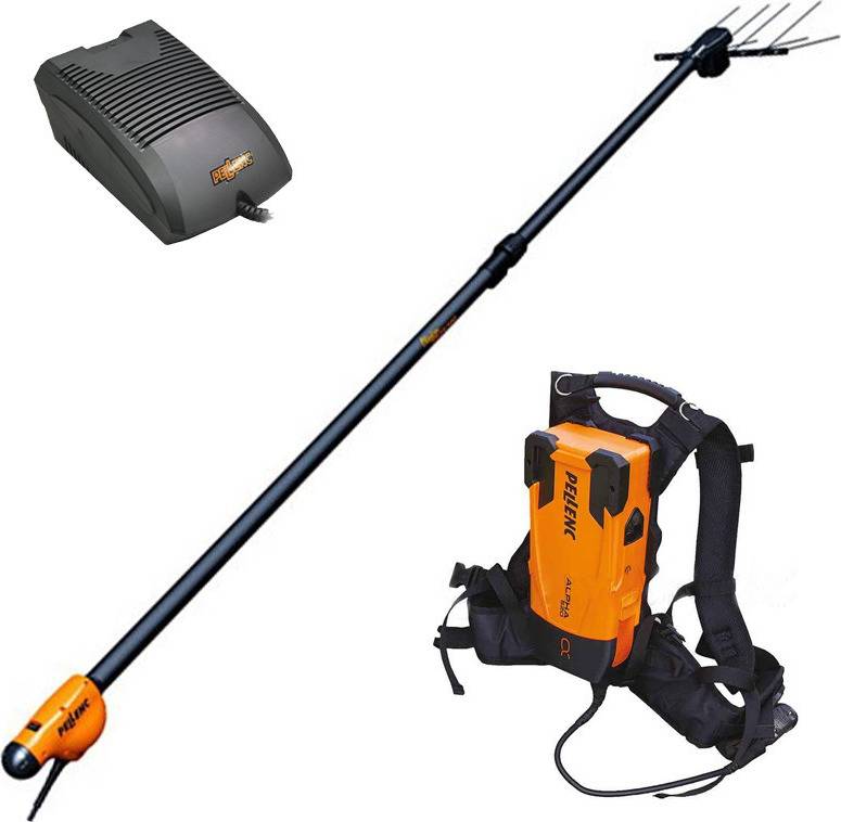 PELLENC OLIVION ΕΛΑΙΟΡΑΒΔΙΣΤΙΚΟ ΜΕ ΤΗΛΕΣΚΟΠΙΚΗ ΡΑΒΔΟ T220/300 2.2-3m ΜΑΖΙ ΜΕ ΜΠΑΤΑΡΙΑ NEW ULTRA Lithium olivion +