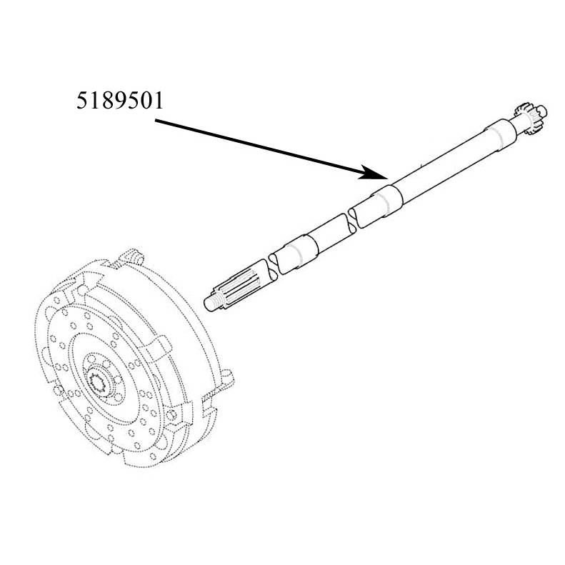 ΑΞΟΝΑΣ Ρ.Τ.Ο ΜΑΚΡΥΣ ΑΞΟΝΑΣ Ρ.Τ.Ο ΜΑΚΡΥΣ FIAT 70.66-80.66-80.76-80.86 NEW HOLLAND TD65-TD85 CASE MADE IN ITALY