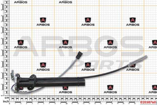 02050760 ΦΛΟΤΕΡ ΠΕΤΡΕΛΑΙΟΥ GOLDONI STAR 3050-3080 -3060-3070 ORIGINAL GOLDONI