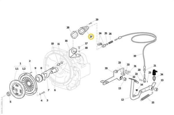 55174021 ΦΟΥΣΚΑ ΦΥΣΟΥΝΑ  ΣΥΜΠΛΕΚΤΗ BCS-FERRARI-VIPAR