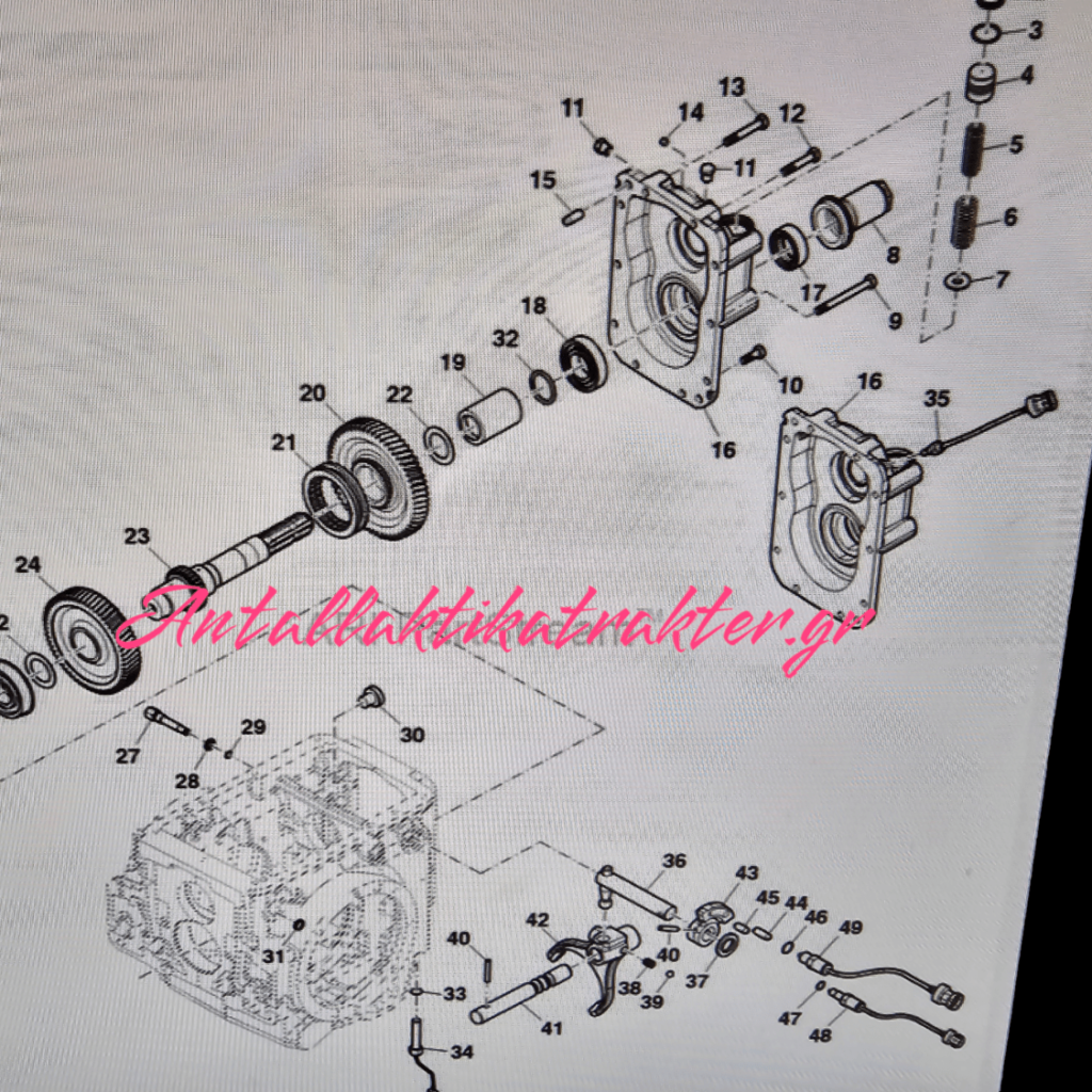 ΑΙΣΘΗΤΗΡΑΣ ΤΑΧΥΤΗΤΟΣ PTO J.DEERE 5075GF-GV 5100GF-GV-5090GF-GV Speed  NEW MODELS ensor ORIGINAL