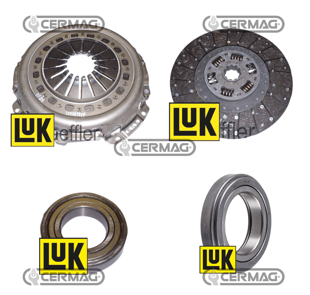 ΠΛΑΤΩ ΔΙΣΚΟΣ ΡΟΥΛΕΜΑΝ  ΣΥΜΠΛΕΚΤΗ 330mm ΜΕ ΠΛΑΚΑΚΙ FORD NH 654-944/4830-8210  82006046 ΣΕΤ ΣΥΜΠΛΕΚΤΗ LUK GERMANY ΔΙΣΚΟΣ 328 ΜΕ 10ΔΟΝΤΙΑ