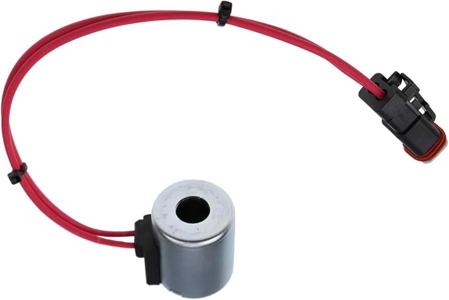 ΗΛΕΚΤΡΟΒΑΛΒΙΔΑ ΜΑΓΝΗΤΙΚΟ Solenoid Valve Coil 130-0013 1300013 6031971 C01-12-DTM-10 for Caterpillar Backhoe Loader 416C 416D 420D 424D 426C 428C 428D