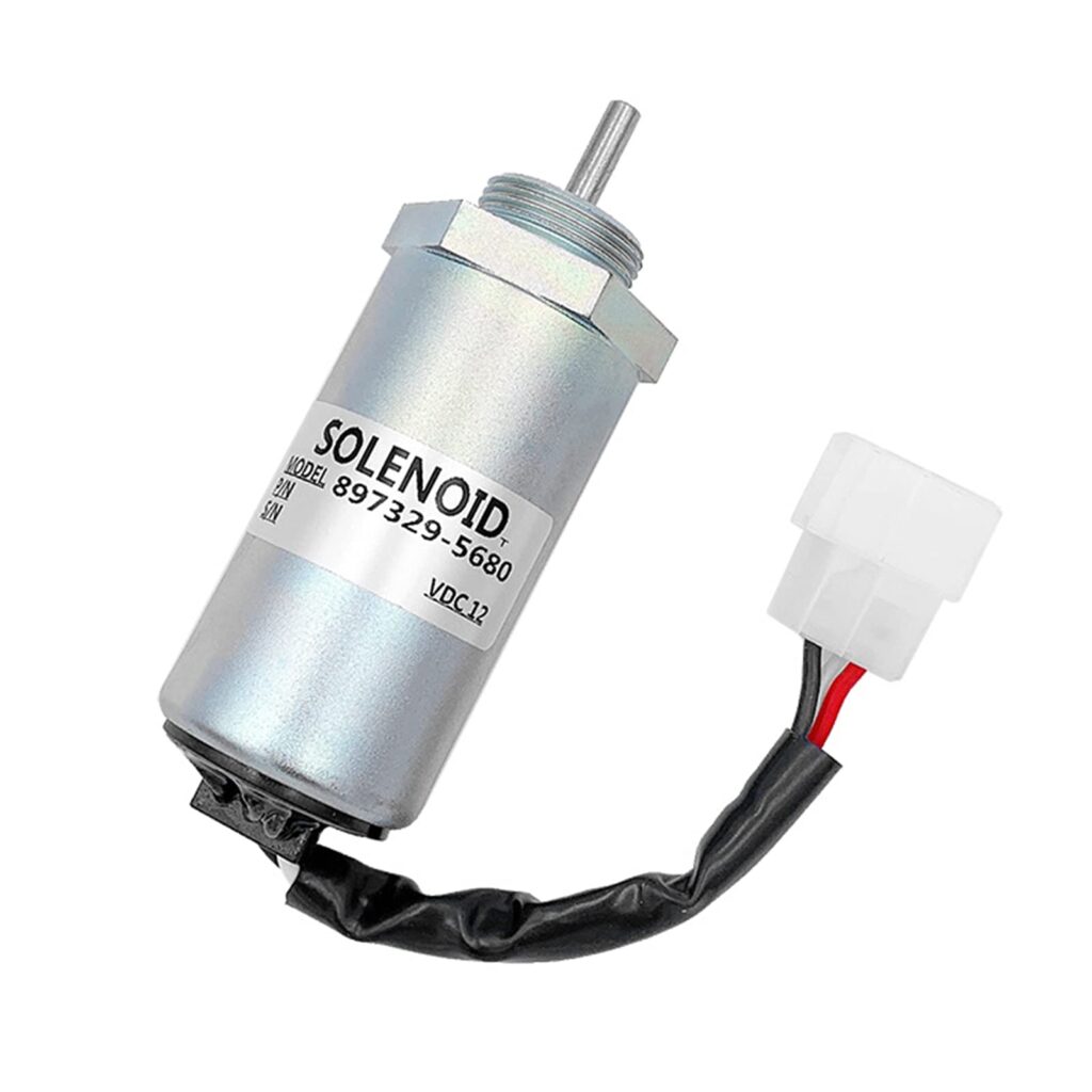 8-97329568-0 897329-5680 Stop Solenoid - Hitach isuzu 3LD1 3LD2 4LE1 3LB1 4LB1 ΣΒΗΣΤΗΡΙ ISUZU